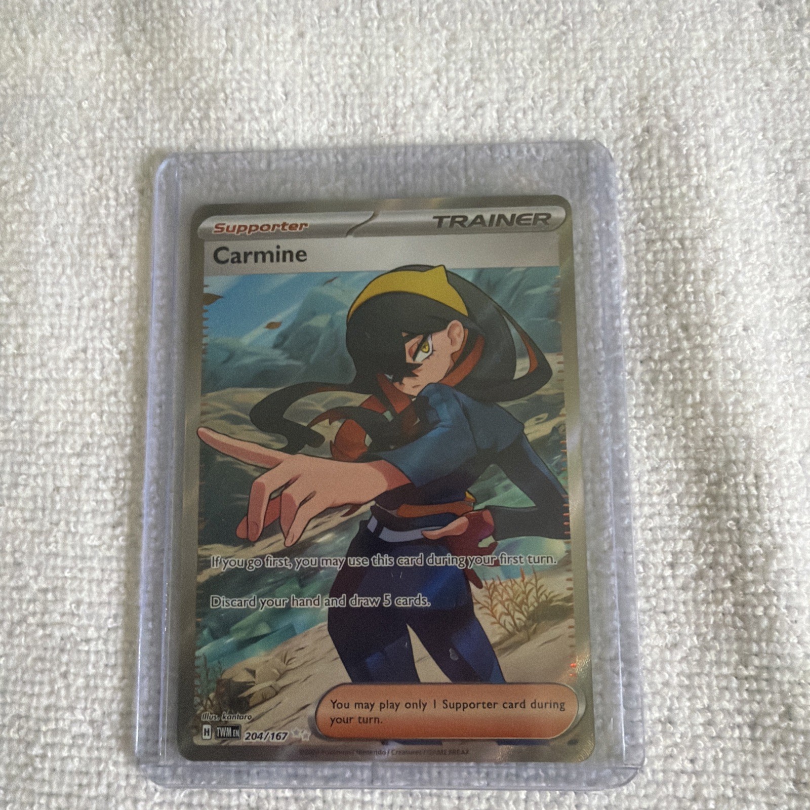 Pokémon: Carmine 204/167 Sv06: Twilight Masquerade Holo -NM-