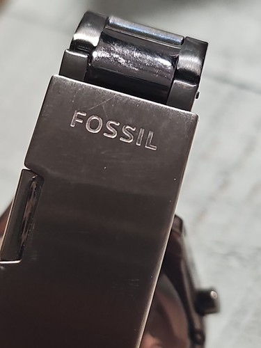 Fossil Flight Chronograph Stainless 38mm Brown Watch CH-2811 #5951 - Picture 5 of 7