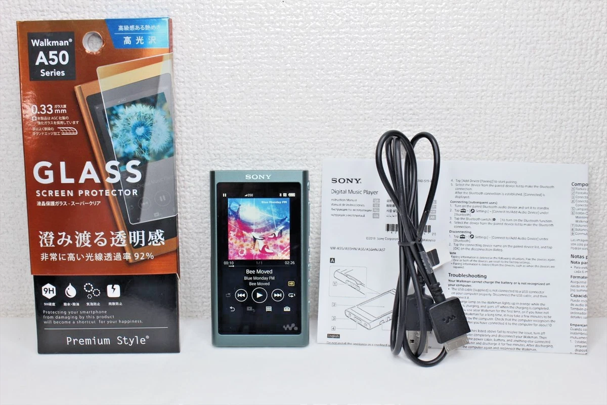 Sony NW-A55 Horizon Green Walkman Lecteur Portable Haute Résolution Multi Lan...