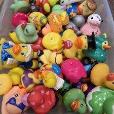 Rubber Duck Lot Of 75 Interesting Ducks Varying Sizes Jeep Lovers Ducking
