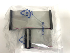 LOT OF 10: 4 .5 INCH 40 PIN IDE CABLE 12 INCH 34 PIN 3.5" FLOPPY CABLE RM1-BX2