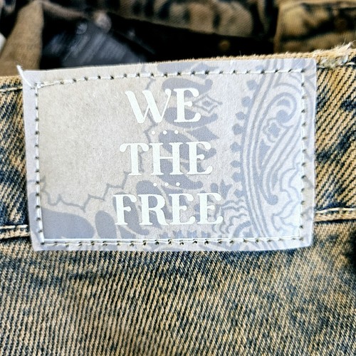 Free People - Deep Trance Dropped Boyfriend Jeans - Brown - 24W - UK 6 - RRP £88 - Picture 10 of 10