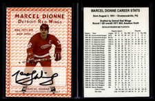 Red Wings Collector Autograph Card Series 1 AUTO Marcel Dionne