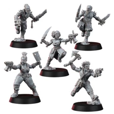 Chaos Renegades of Pain Cult Gangers T2 Wargames Exclusive 28mm Sci Fi Miniature
