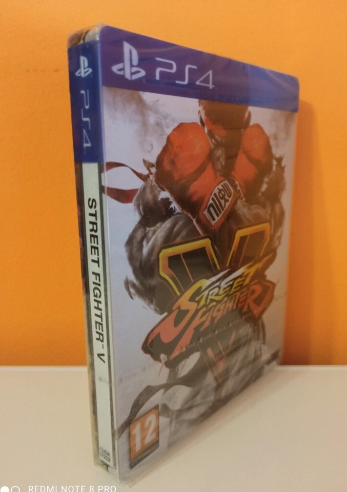 STREET FIGHTER V EDICION STEELBOOK SONY PS4 PRECINTADO PAL ESPAÑA NUEVO - Imagen 4 de 4