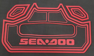 Sea-Doo 4.2 Gal (16 L) LINQ Cooler TOP PAD Black / Red - Custom Colors 325 RXTX
