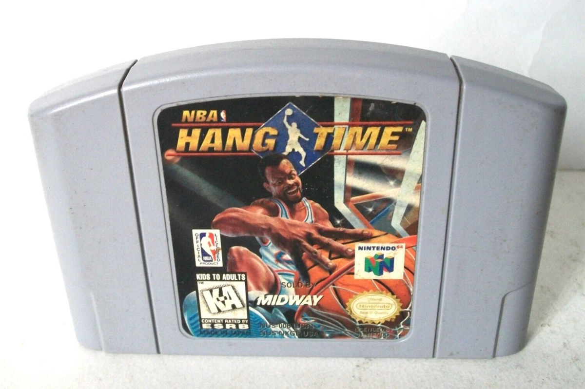 NBA Hangtime Nintendo 64 N64 Game Authentic Arcade Basketball