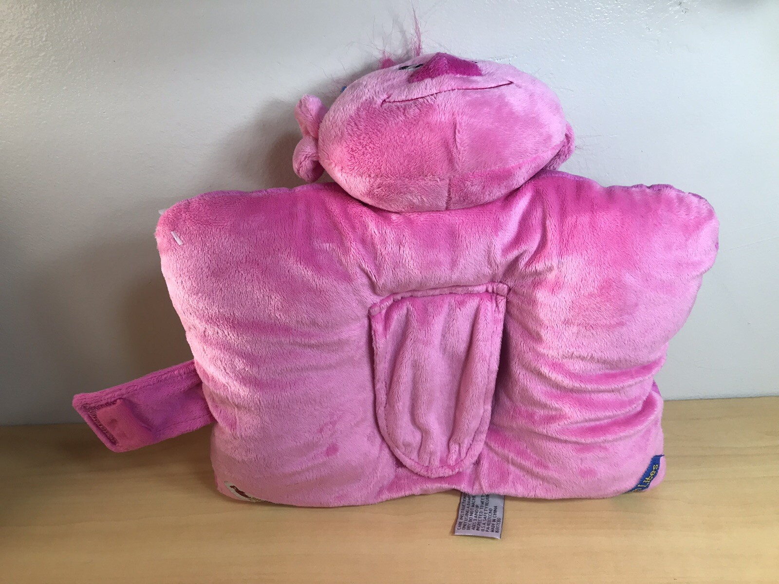 DreamWorks Dream Lites Trolls Pillow Pets PINK Stuffed Animal Night