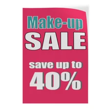 Door Decals Vertical Vinyl Stickers Multiple Sizes Make - up Deal save up to 40%