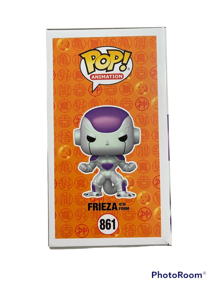 Daman Mills Signed Metallic Frieza Funko Pop. Dragon Ball Z. #861