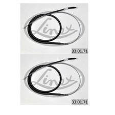 2x Linex 33.01.71 Seilzug Feststellbremse Vorne für Peugeot 308 SW I