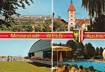 D056301. Messestadt. Wels. Österreich. Alpine Luftbild. Multi View