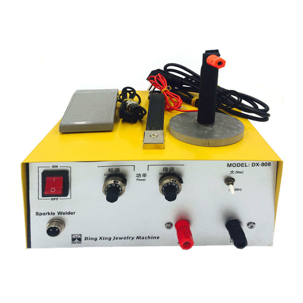 Pulse Sparkle Spot Welder Jewelry Welding Machine Gold Silver Platinum Soldering