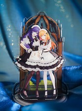 Final Fantasy XIV FF14 Ryne Gaia The Maid Acrylic Display Stand Desktop Decor