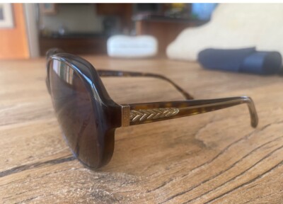 CHANEL Sunglasses 58-16 130 Tortoise Color ( Dark Brown ) | eBay