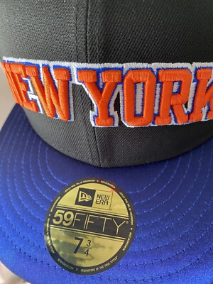 NEW YORK KNICKS 59FIFTY キャップ 7 3/8 New York Knicks All Orange 2X Champions – CAP USA NYC