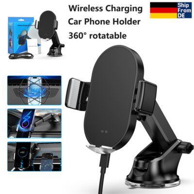  2026 Wireless Car Charger Phone Mount Holder Fast Charging For All Phone DHL