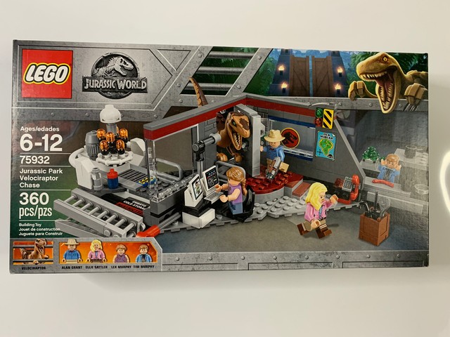 lego velociraptor chase