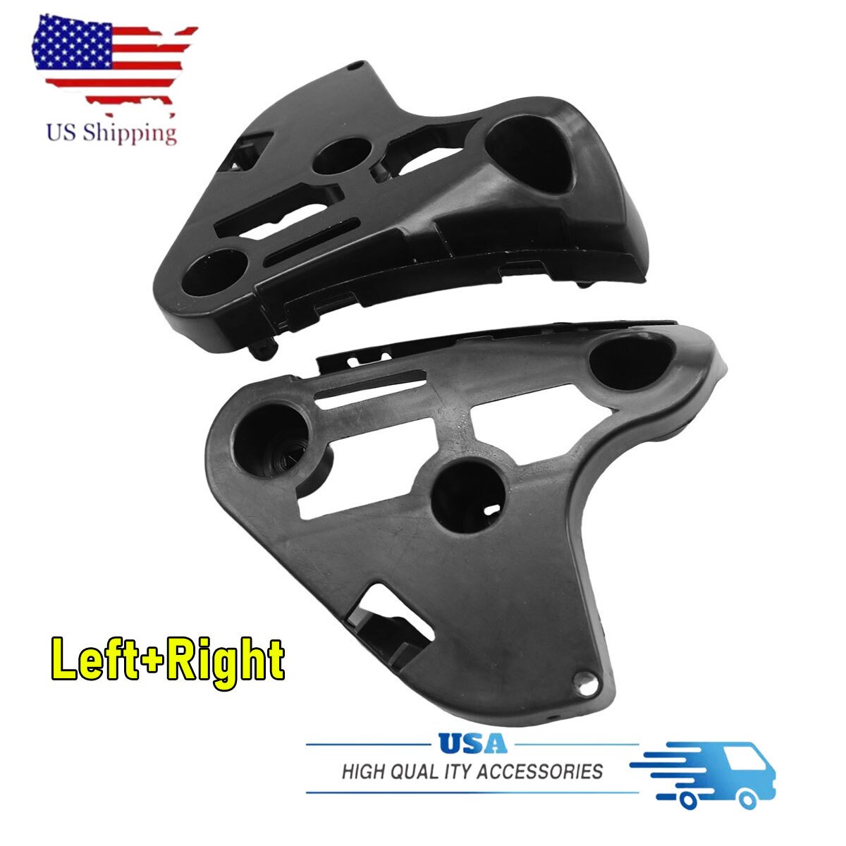 Fit for 2007-2013 Toyota Tundra Piece of 2 Bumper Support Bracket 521160C050