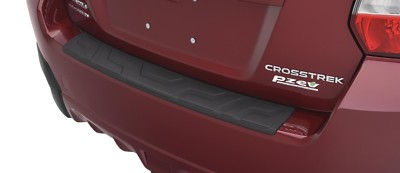 13-17 Subaru XV Crosstrek Rear Bumper Cover Protector Step Plate