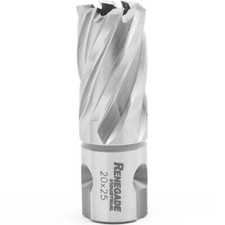 Renegade 20mm HSS Metric 25mm Depth Annular Hole Cutters - M2AL2025