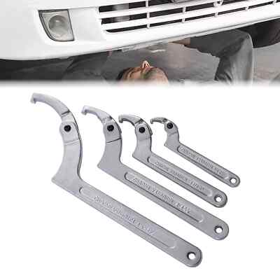 #ad 4pcs Adjustable Hook amp; C Pin Spanner Wrench Set Tighten Removing Nut Wrench New $42.95