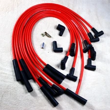 JDMSPEED BBC Big Block FIT Chevy 454 Spark Plug Wires HEI STR Over Valve Cover