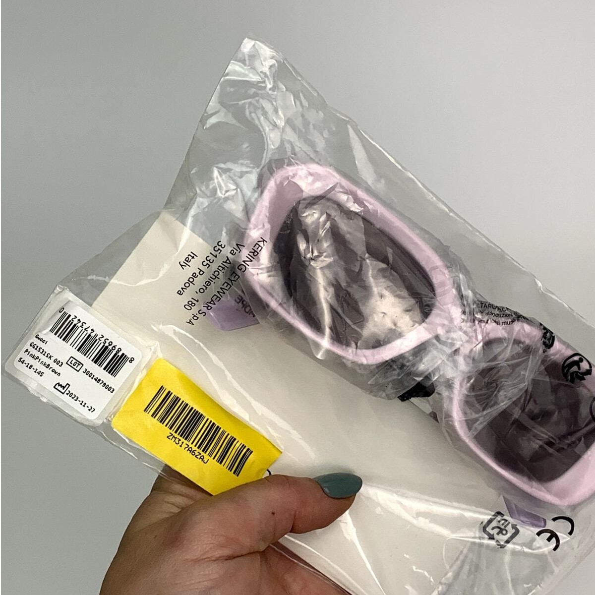 NEW Gucci Sunglasses GG1531SK 003 Pink Brown Women Authentic  display picture 1
