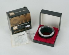 Mint In Original Box Olympus EXTENSION TUBE 25 OM Adapter w/ Manual