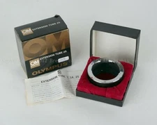 Mint In Original Box Olympus EXTENSION TUBE 25 OM Adapter w/ Manual