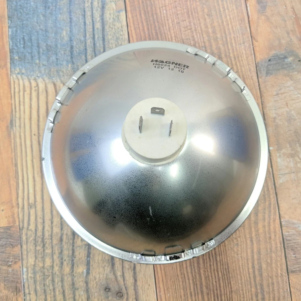 2x Napa H6024 se adapta a faros halógenos redondos de 7 pulgadas de haz alto bajo sellado AMC Ford GM Foto 4 de 4