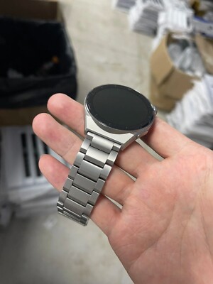 22mm Titanium Metal Watchband Strap For HUAWEI Watch GT4 46mm/GT3 Pro Band