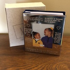 Melannco Friends Album Frame, 4x6 Photo Album, Front Insert, 100 Pictures, NIB
