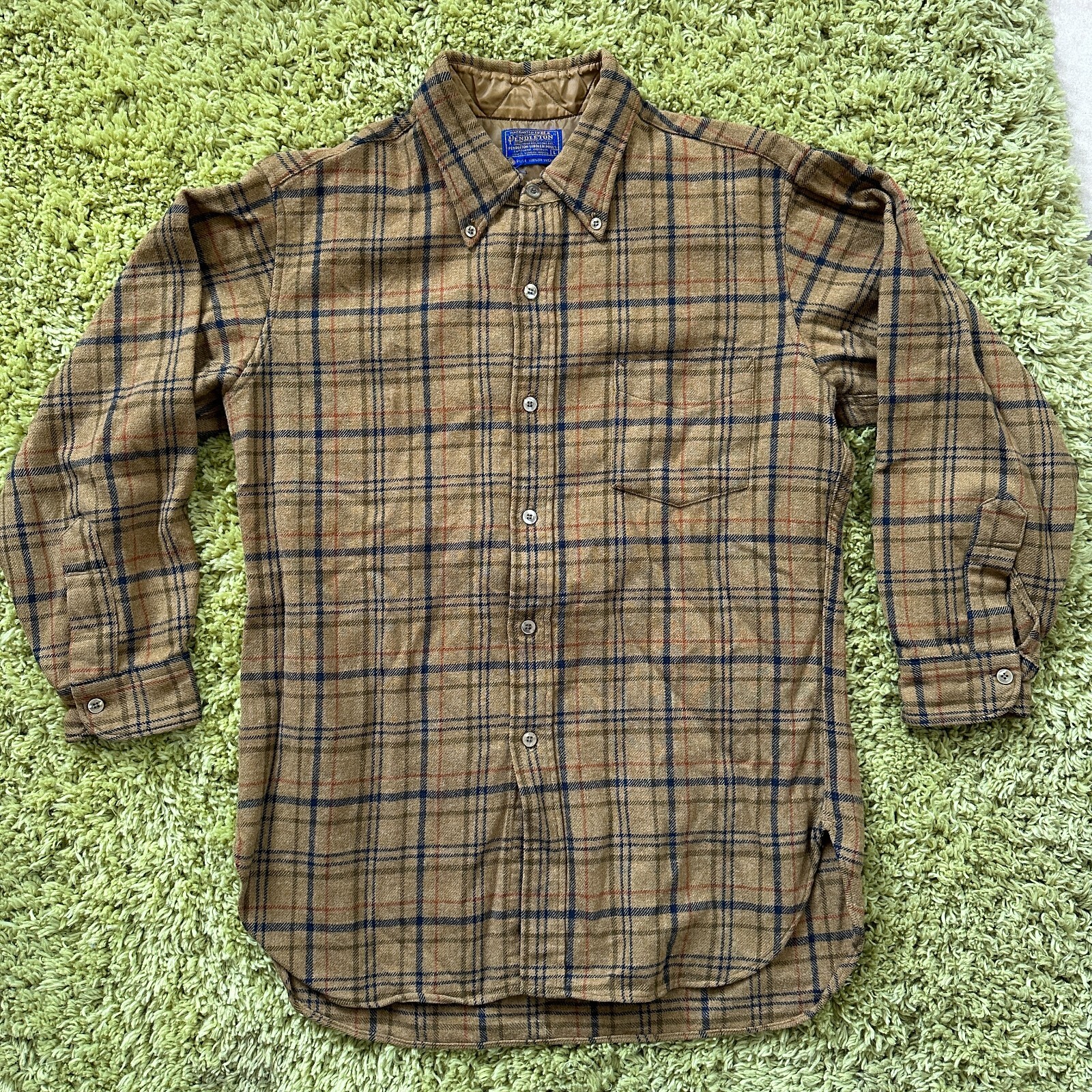 Vintage Pendleton Fireside Wool Button Down Shirt… - image 2