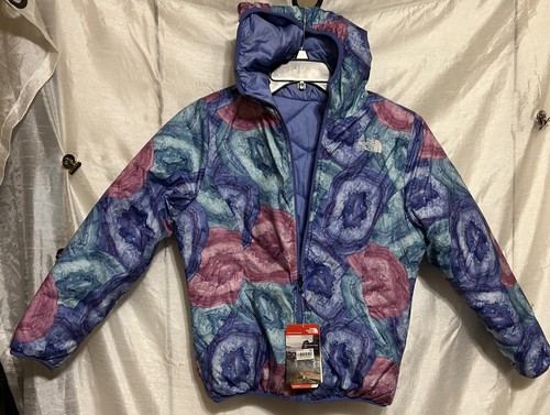 Authentic The North Face Reversible Perrito Grapemist Blue size M Youth - Picture 5 of 12