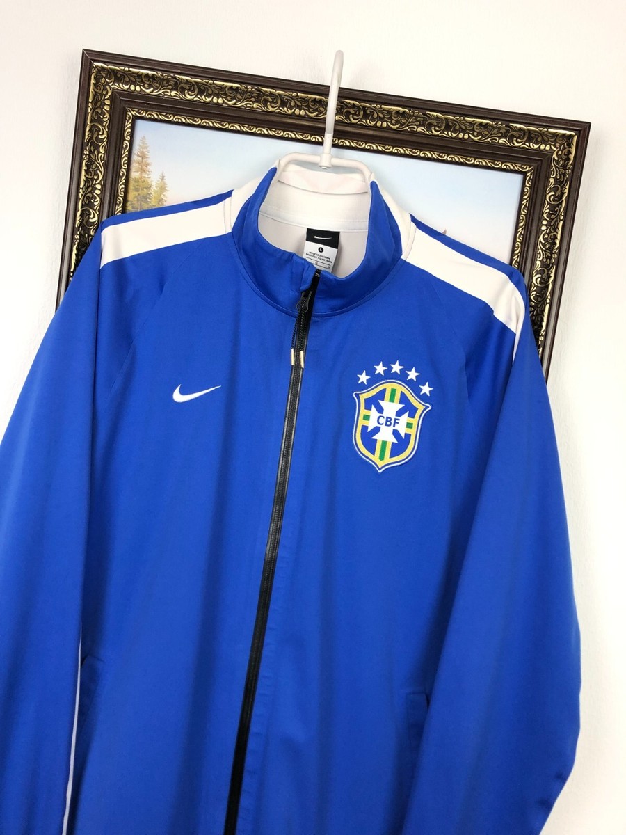 Nike 2014 Brazil N98 Tech Jacket Anthem Football Track Top Player