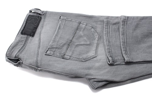 Diesel Nevy 008YQ _ Stretch Jeans Femme W27/L34 Skinny Fit Schnurrhaare Zip - Bild 5 von 10