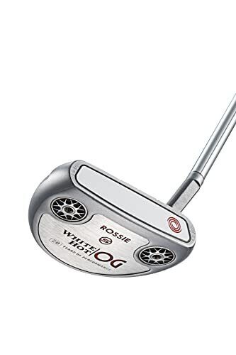 ODYSSEY Right putter WHITE HOT OG ROSSIE S Short slant Men's 34 Steel shaft - Picture 2 of 8