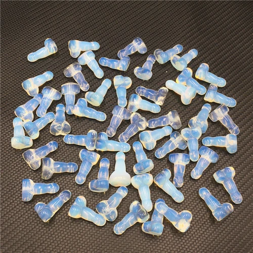 Wholesale Natural mix mini Penis Carved quartz Crystal Massager Wand Healing - Picture 172 of 296