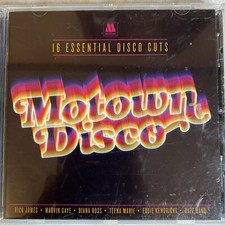 RARE  Various Artists -MOTOWN DISCO CD 16 TRKS NEAR MINT - 7XB