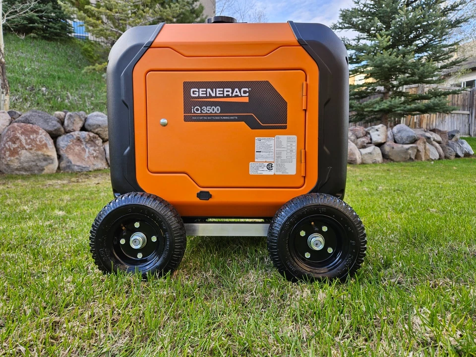 Wheel Kit for Generac iQ3500 | All-Terrain Pneumatic Tires | NEW - Image 2 of 4