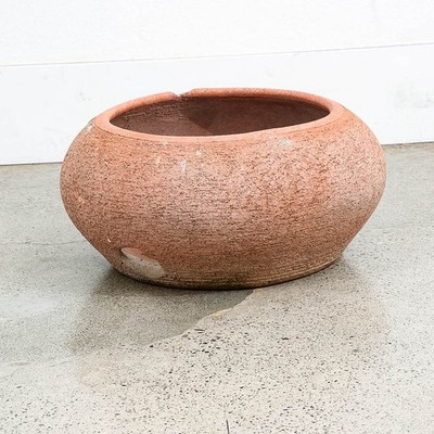 Mid Century Modern Hose Pot Round Clay Stan Bitters Hans Sumpf 18'' Stoneware #2