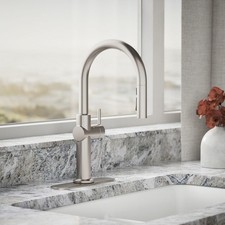 Kohler K-22974-WB-VS Crue Voice Touchless Pull Down Kitchen Faucet, Stainless