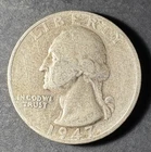 1947-S Silver Washington Quarter (Circulated) - (#2035) Very Fine Condition