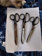 One Lot Of Misc Scissors ,  Three