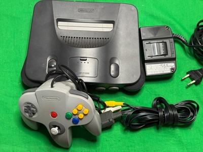 Nintendo 64 Spielekonsole - Schwarz (NUP) Full-Set / GUT / v.Händler