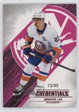 2024-25 Upper Deck Credentials Pink 73/99 Anders Lee #94 q2c