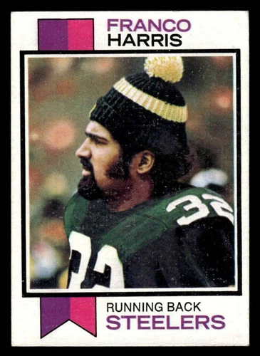 1973 Topps Franco Harris Rookie Pittsburgh Steelers #89 EX XX036