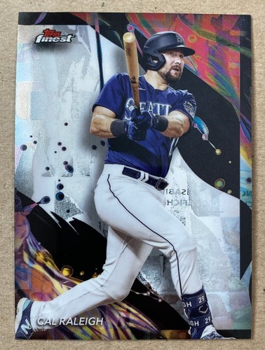 2024 Topps Finest Cal Raleigh Uncommon #151 Seattle Mariners