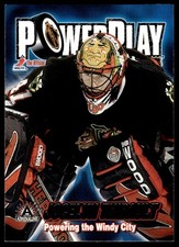 2001-02 PACIFIC ADRENALONE POWER PLAY / Jocelyn Thibault Chicago Blackhawks #8